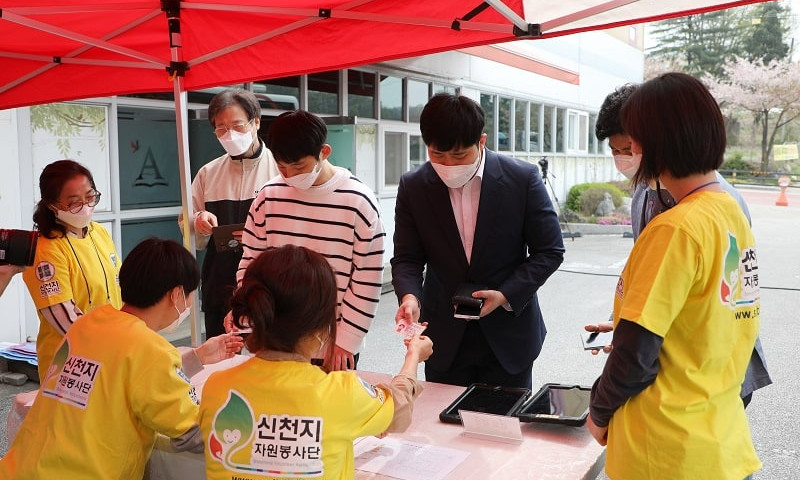 신천지 원주교회, ‘생명ON’ 헌혈캠페인 펼쳐